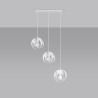 Ceiling lamp NERO 3 black/golden