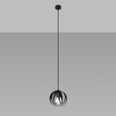Lampe pendante TULOS 1 noir