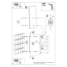 Lampe suspendue LAGOS 3P blanc