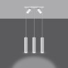 Lampada a sospensione RING 3 bianco