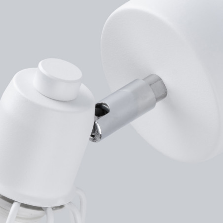 Candeeiro de parede ARTEMIS 1 branco