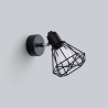 Lampada da parete ARTEMIS 1 nero