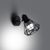 Lampada da parete ARTEMIS 1 nero