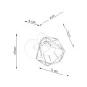 Lampe de table RING noir
