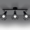 Lampada da soffitto ARTEMIS 3 nero