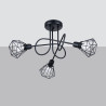 Candelabro ARTEMIS 3S preto