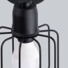Lampe suspendue SULA 1 en bois naturel