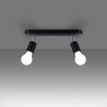 Ceiling lamp ARTEMIS 3 black