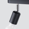 Ceiling lamp ARTEMIS 3 black