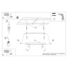 Ceiling lamp ARTEMIS 3 black