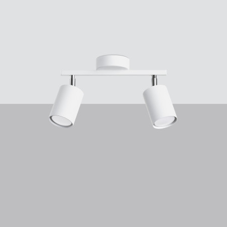 Lampada da soffitto LEMMI 2 bianco