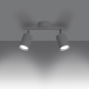 Lampada da soffitto LEMMI 2 bianco