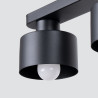 Lampada da soffitto SAVAR 2 nero