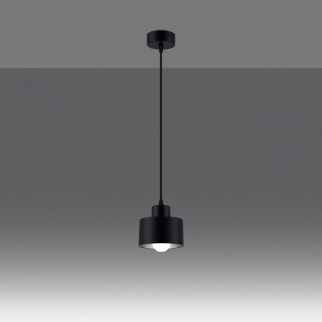 Candeeiro pendente SAVAR 1 preto