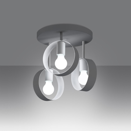 Lampada da soffitto TITRAN 3 bianco