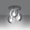 Ceiling lamp FORNES 2 black
