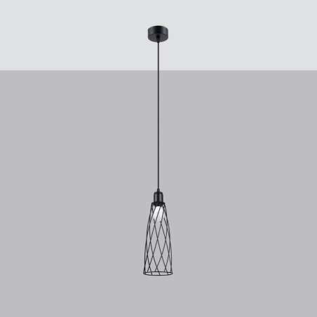 Lampe suspendue SUBA 1 noir