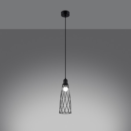 Lampe suspendue SUBA 1 noir