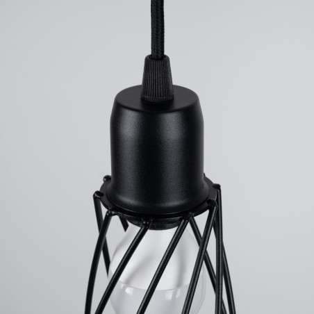 Lampe suspendue SUBA 1 noir