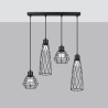 Ceiling lamp YOLI 1 black