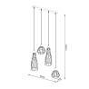 Ceiling lamp YOLI 1 black