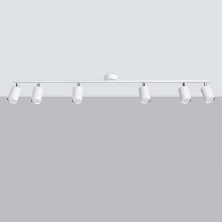 Candeeiro de teto LEMMI 6L branco