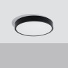 Ceiling lamp ZOE black LED
