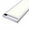 Marco aluminio blanco para panel 30x60