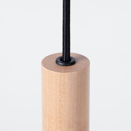 Candeeiro suspenso PASTELO 3L madeira