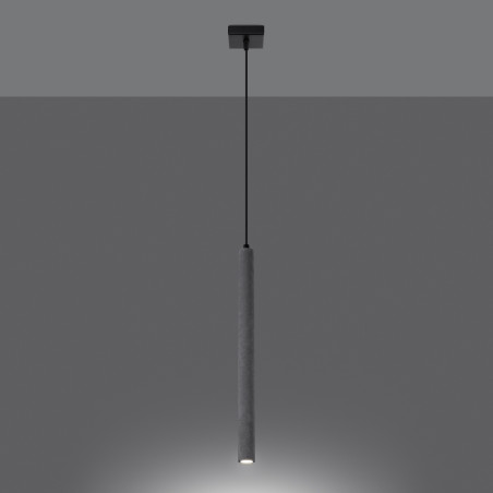 Lampe suspendue PASTELO 1 béton