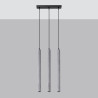 Ceiling lamp ONYX 60 black LED 3000K