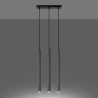 Ceiling lamp ONYX 60 black LED 3000K