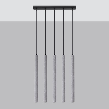 Candeeiro suspenso PASTELO 5L betão