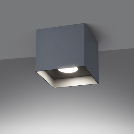 Lampada da soffitto HATI grigio