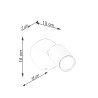Lampe suspendue PASTELO 3L bois