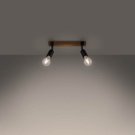 Deckenleuchte ZUCA 2 schwarz