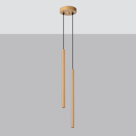 Lampada a sospensione PASTELO 2 oro
