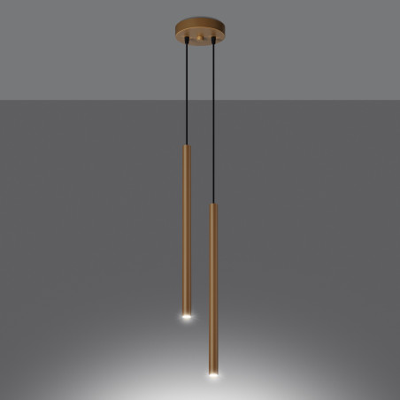 Lampada a sospensione PASTELO 2 oro