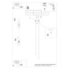 Ceiling lamp VERDO 3P white