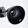 Plafonnier ZUCA 2 noir