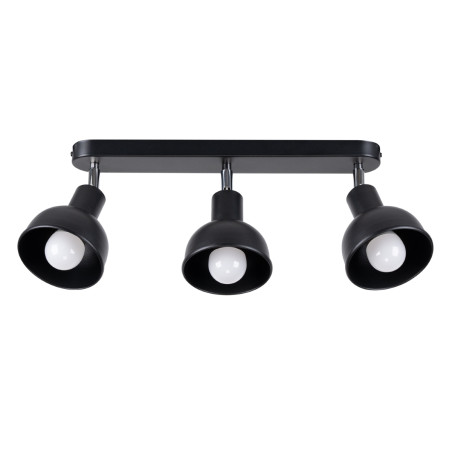 Plafonnier ZUCA 4 noir