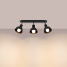 Ceiling lamp ZUCA 4 black