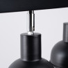 Ceiling lamp ZUCA 4 black