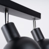 Ceiling lamp ZUCA 4 black