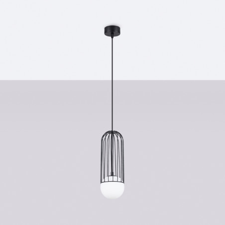 Pendant lamp BRINA 1 black