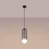 Lampe suspendue BRINA 1 noir