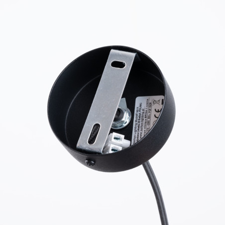 Lampada a sospensione BRINA 1 nero