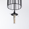 Pendant lamp BRINA 1 black