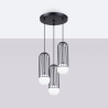Ceiling lamp ELBA 3 black