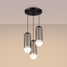 Ceiling lamp ELBA 3 black